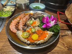 -明洞阿姨·韩式酱蟹烤肉·创意料理(三元桥店)