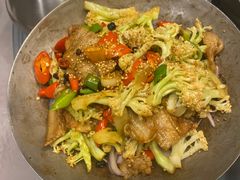 干锅有机菜花-小土豆北方菜馆(方庄店)