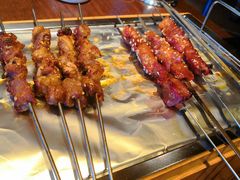 羊肉串-喝丢一只鞋辣炒海鲜小烧烤(三八广场店)