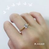复古华丽的皇冠造型钻戒！独特又浪漫！