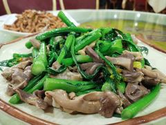 鸡什炒菜心-区海鸡场饭店(石壁店)
