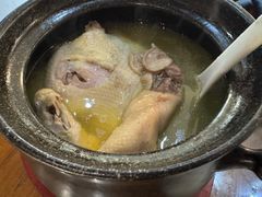 崂山泉水鸡-崂山水果园农家宴(泉水鸡店)