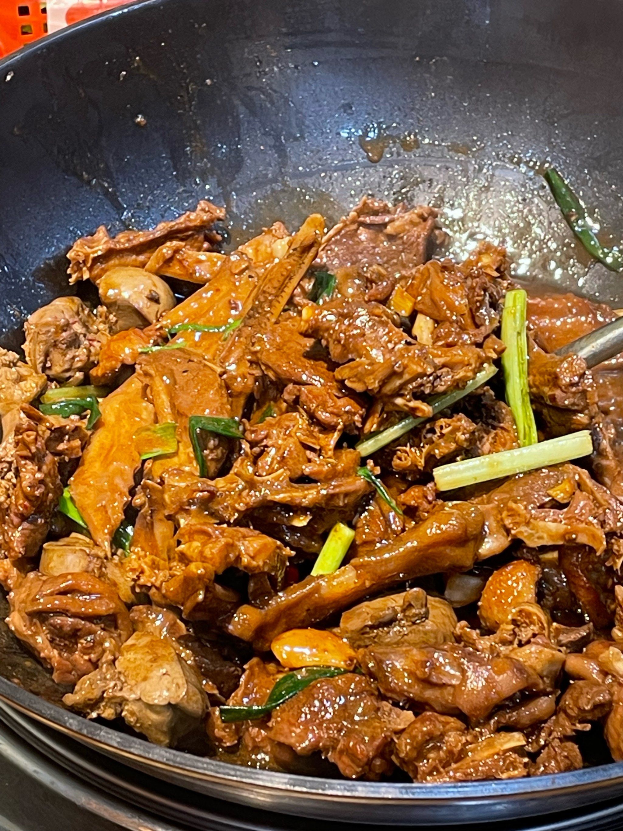 超实在鹅肉干锅,吃到撑的满足