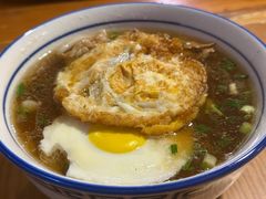 肉丝肉饼蒸蛋-矮子粉店1985·长沙米粉(湘春路店)