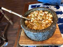 石锅鸡汤豆腐-绿茶餐厅(王府井永宁门店)