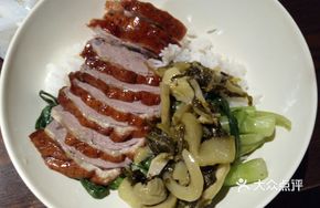 Golden Roast Duck Rice