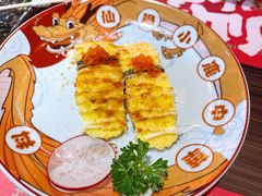 金芒火炙帝王蟹棒卷-仙隐小鹿中華の日料(荣民龙首广场店)