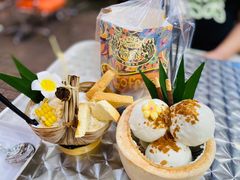 香水椰子冰沙-婉泰·特色小吃·舂鸡脚(告庄二店)