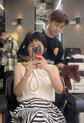 -藤野造型烫发染发