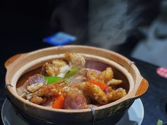 啫啫牛蛙煲-绿柠食堂(北外滩店)