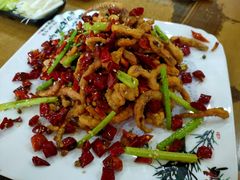 干煸鱿鱼须-清真•蜀风园(丁字沽店)