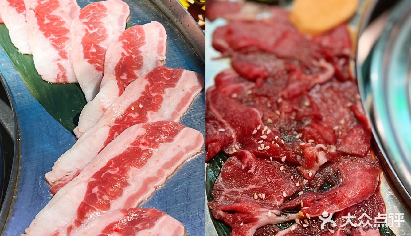 福州烤肉/呼啦圈套餐七种肉吃到巨爽爽
