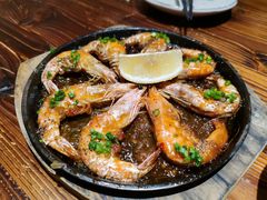 铁板爆香柠檬虾-小川洋风料理(街道口店)