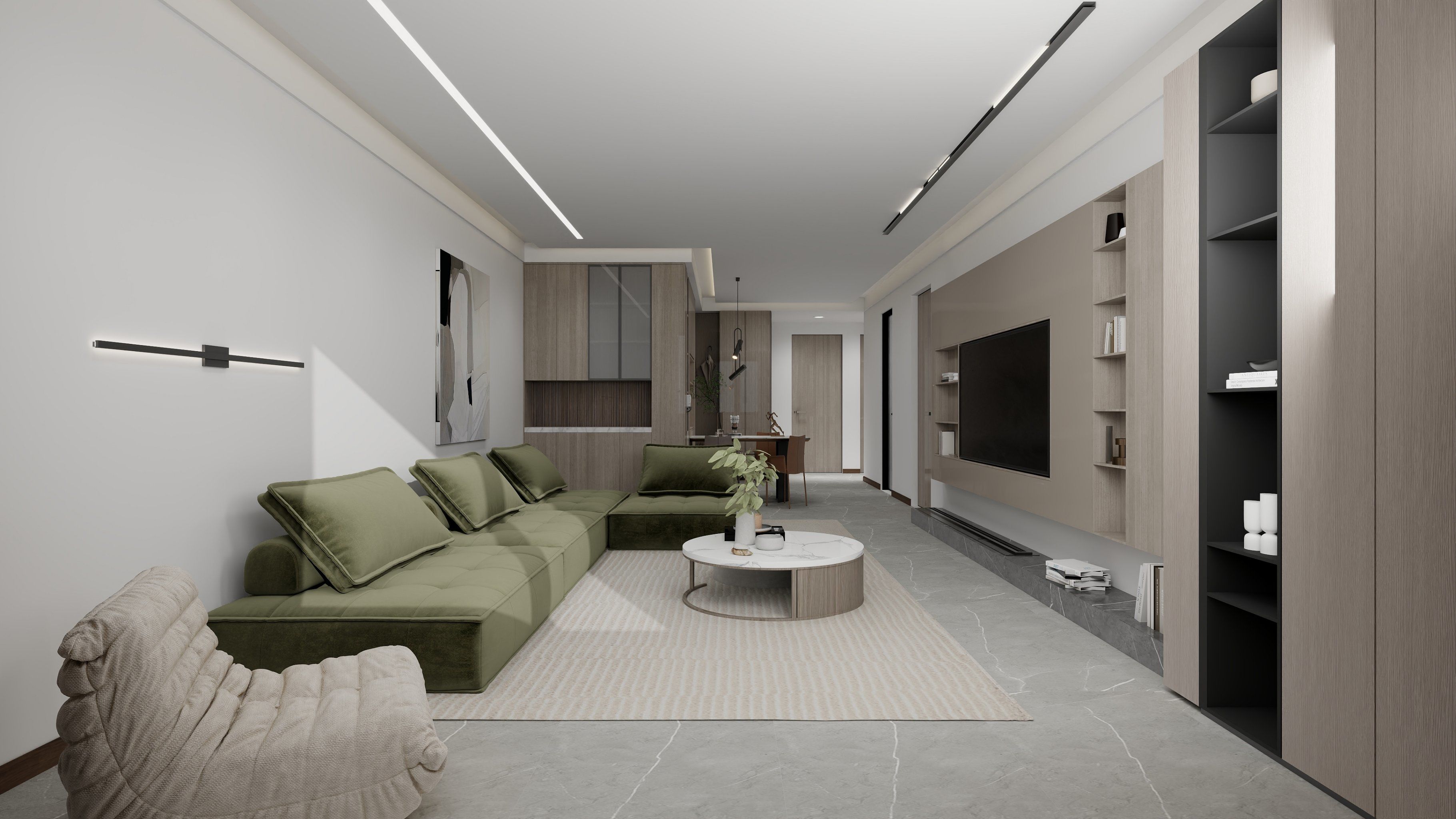 今朝装饰(南郊店)」

#生活的极致一定是简与静 #装修设计灵感库