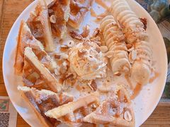 香蕉脆果仁华夫饼-西关84·History·Art·Cafe