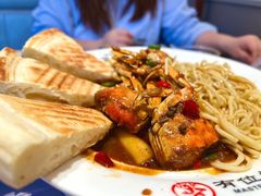 自制脆皮大饼-有位虾匠·香辣蟹·小龙虾(李村店)