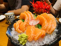 三文鱼刺身-有喜屋·鲜鸡板前烧鸟(徐家汇店)