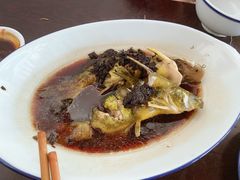 干菜蒸㹧犭茶-咸亨酒店