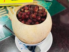 原只椰子炖奶加红豆-民信老铺(华盖路店)
