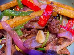 炒小牛排-钳真多钓虾馆·小龙虾海鲜烧烤(九六广场店)