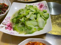 清炒儿菜-洪霞餐馆