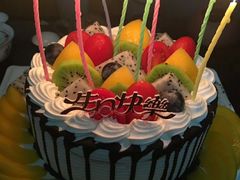 双层水果蛋糕-欧贝拉蛋糕店(东门路店)