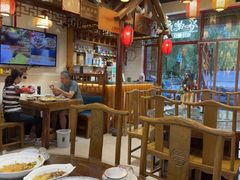 -东来菜馆•手抓海鲜家常菜•海鲜锅贴(鸽子窝店)
