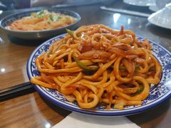 炒拉条（肉丝）-张记陕西人家(红旗中路)