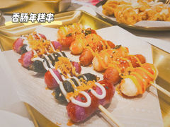 香肠年糕串-百事喜乐炸鸡铺(合肥首店)