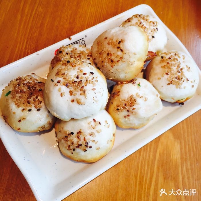 鑫震源苏式生煎(凤凰街店)-虾仁生煎-菜-虾仁生煎图片-苏州美食-大众