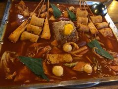 鱼饼火山炒年糕-包装马车·韩国料理·포장마차