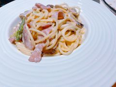 奶油蘑菇培根意面-曼乐辰餐厅(中庚漫游城店)