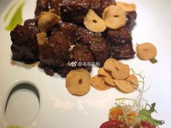 青芥香蒜牛肉粒-唐廊烤鸭店(工体店)