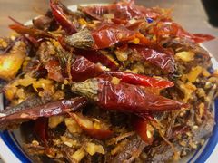 麻辣手撕牛肉-盟重烧烤(东瓜山创始店)