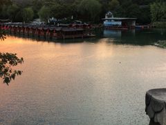 -摇橹船上船码头