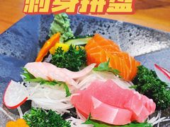 刺身三品-季夏金枪鱼牛排自助餐厅(海悦天地店)