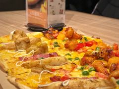 咸蛋黄双拼披萨-必胜客(百联又一城店)