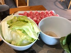 圆生菜-贰重天冰煮羊自助火锅(东坝店)