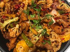 干锅牛蛙-渝蛙馆(新百店)