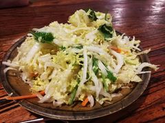 凉拌白菜心-柿子树炭烤羊腿(金台路店)