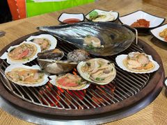 -大关领烤贝壳海鲜汤