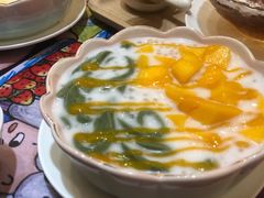 香芒绿茶拉面配雪糕-甜心妈妈·榴莲星级糖水(北京路总店)