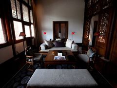 安缦颐和庭院套房-客厅全景-北京颐和宾馆