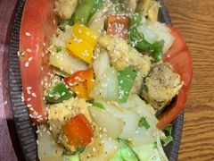 黑胡椒铁板鸡肉-琥珀宫南亚餐厅(欢乐城店)