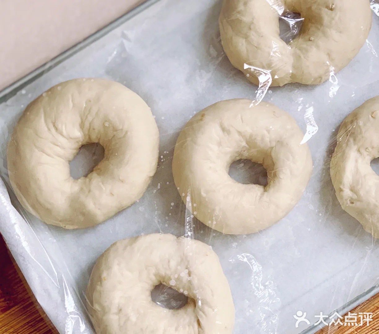 营养早餐 - 红茶燕麦贝果bagel