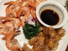 基围虾两吃-国人川菜(李家村建东街店)