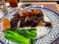 烧鹅叉烧双拼饭-棋哥烧鹅餐室(嘉年华商业大厦店)