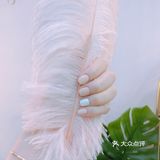 温柔纯色美甲💅奶茶色[亲亲]