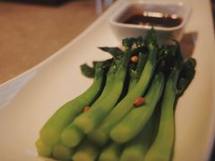 白灼芥兰-木守西溪溪隐餐厅