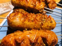 自制烤石蛋-小俩口烧烤东北菜(双井店)